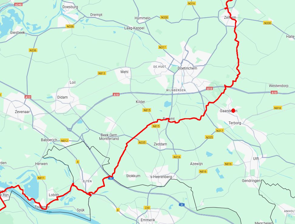 Fietsers en wandelaars